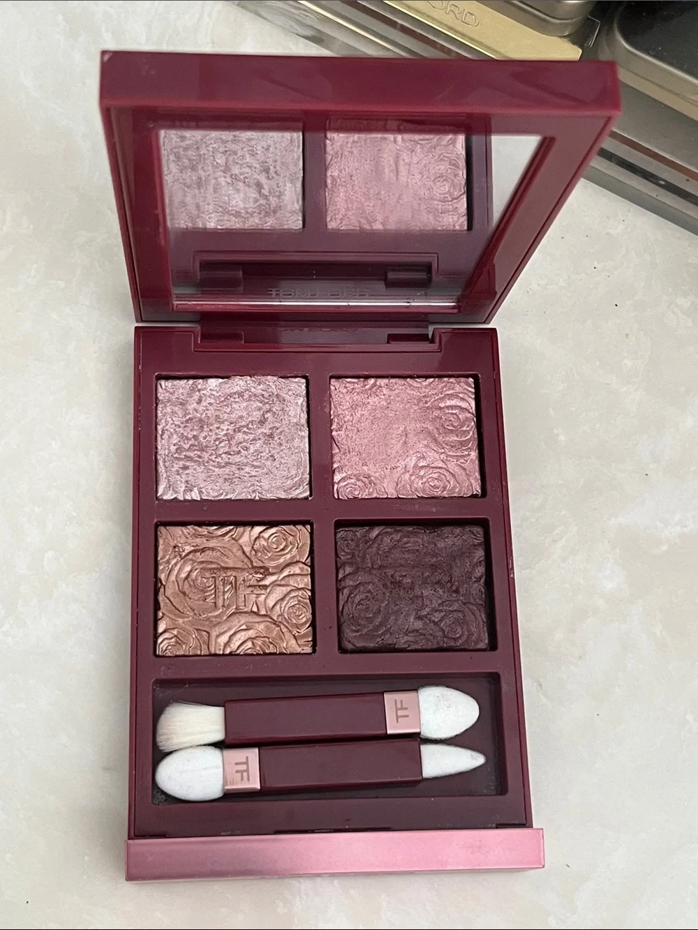 Tom Ford Rose Exposed Eyeshadow Quad Palette - Limited Edition